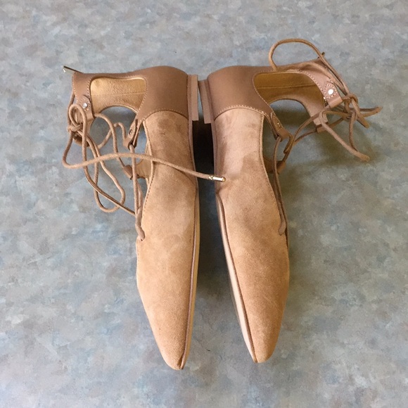 Sam Edelman suede flats (sz 7 1/2) - Picture 2 of 10